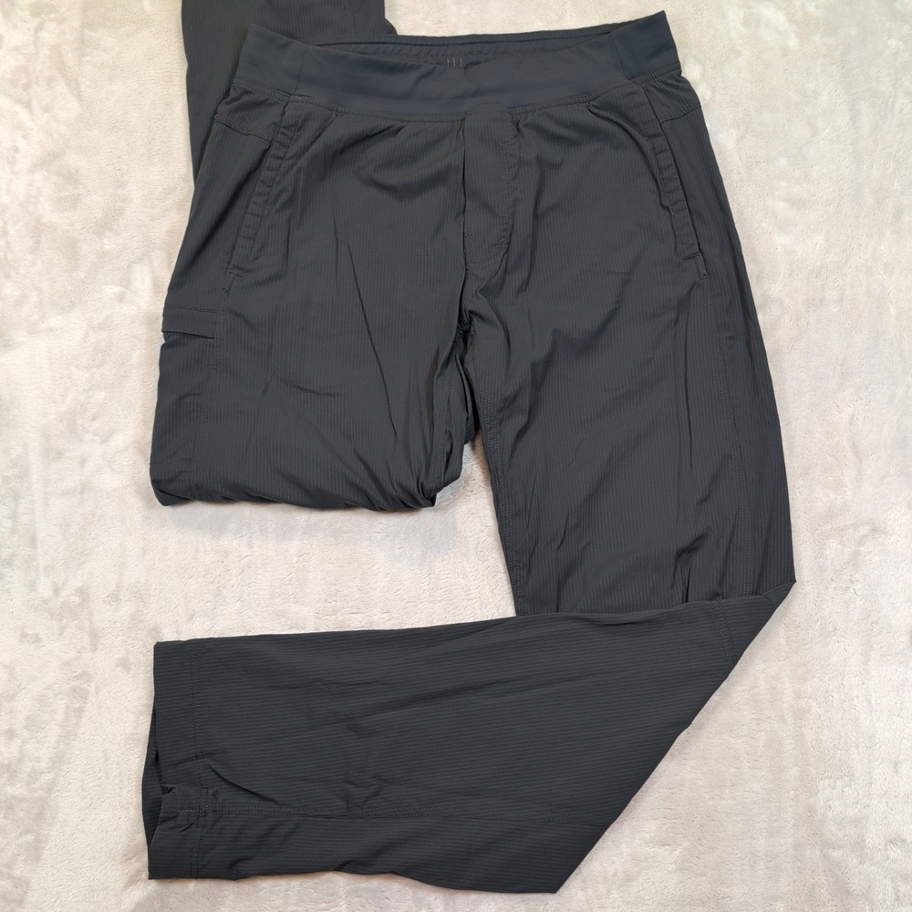 Lululemon Lined Sweatpants Track Pants Mens L (32x34) Black Active Gym